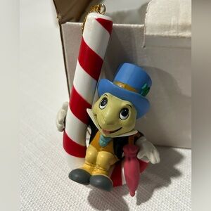 Vintage Disney Jiminy Cricket Ornament Grolier’s Christmas Magic